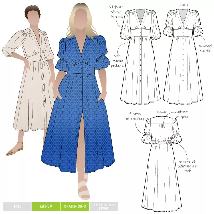 Belle Woven Dress Style Arc