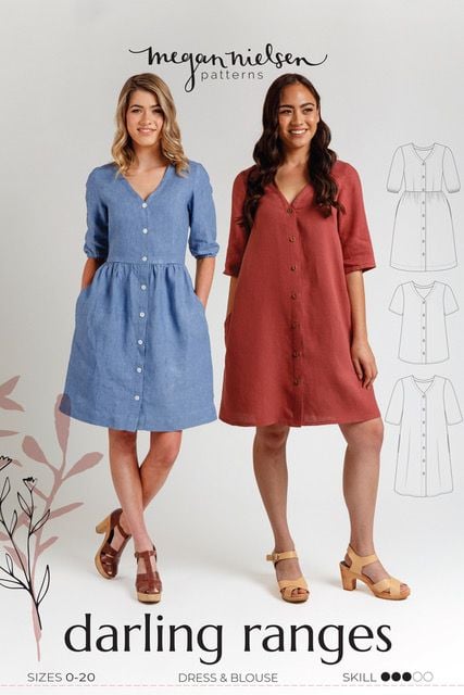 Darling Ranges Dress Megan Nielsen