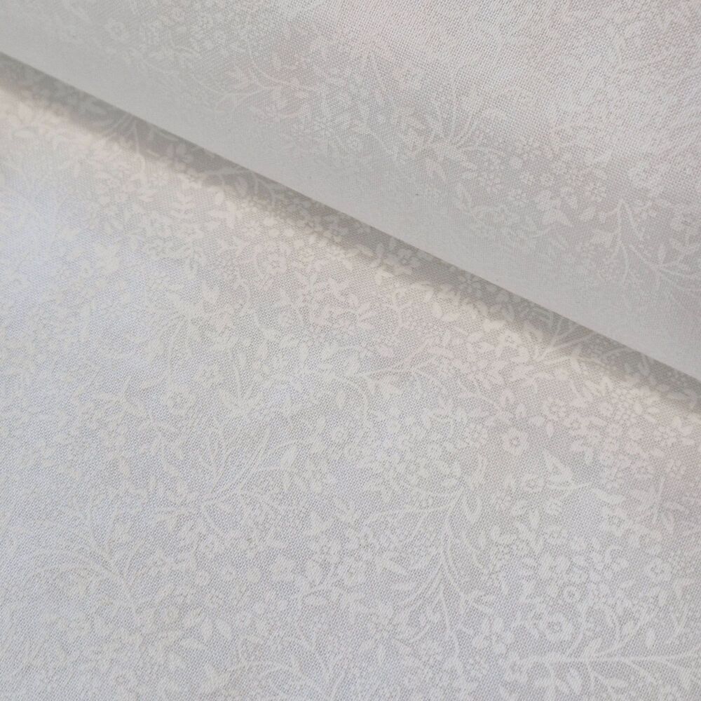 John Louden Lacquer White on White Flowers