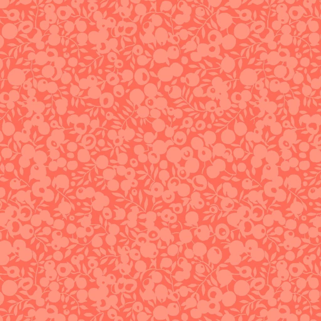 Liberty Fabric Wiltshire Shadow Flamingo Pink