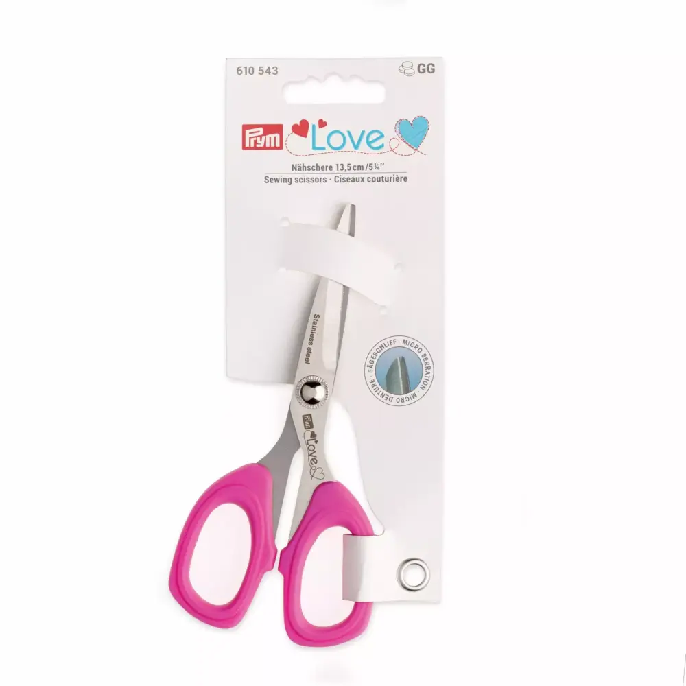 Prym Sewing scissors with micro serration 13.5cm/5¼''