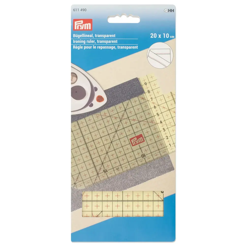 Prym Ironing Ruler 20 x 10cm