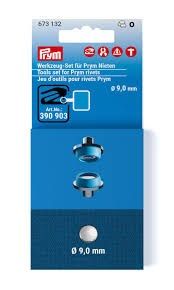 Prym Tools set press fasteners for rivets, 9 mm