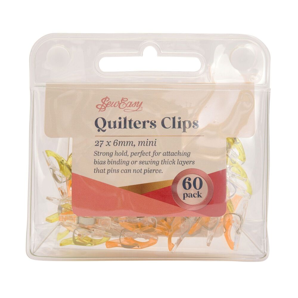 Quilters Clips: Extra Large: 36 Pieces