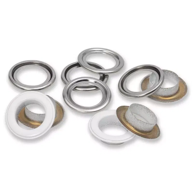 14.0 mm Prym Eyelets and washers white 20 piece