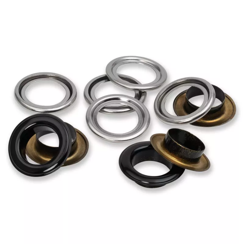 14.0 mm Prym Eyelets and washers Black 20 piece