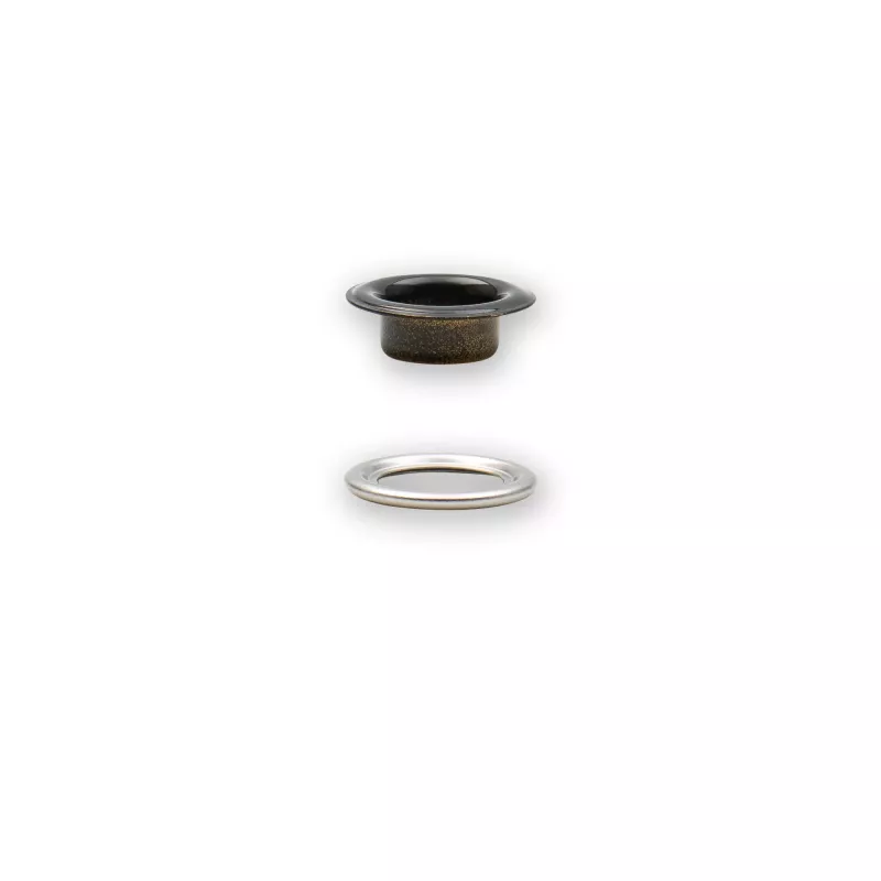 11 mm Prym Eyelets and washers Black 20 piece