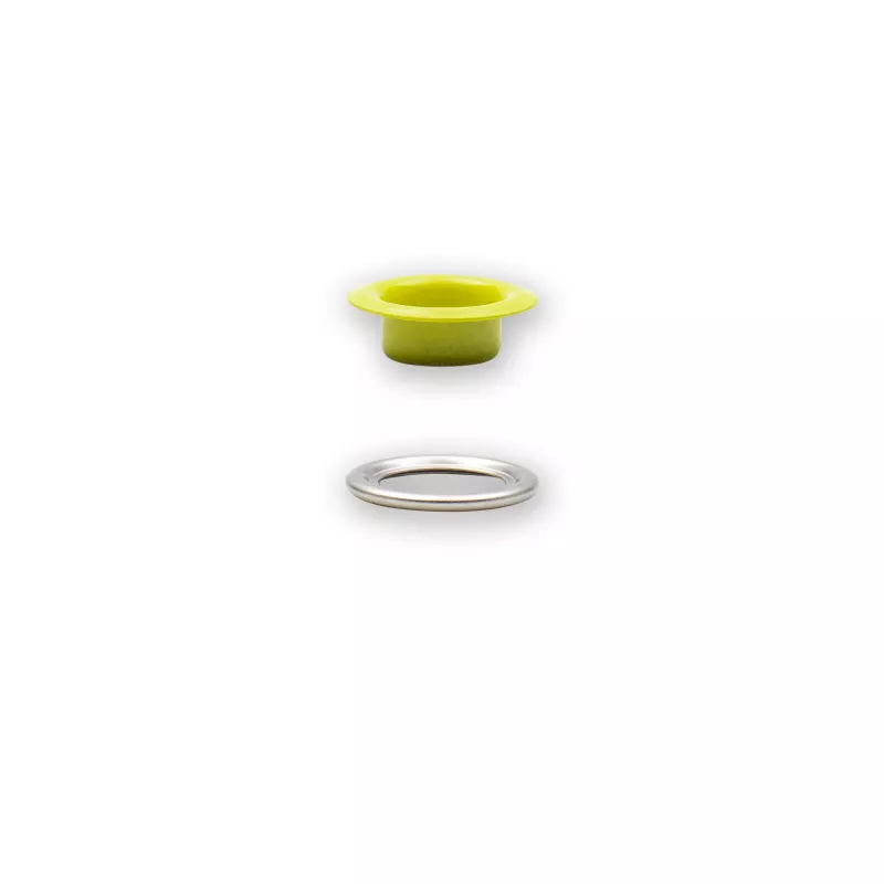 11 mm Prym Eyelets and washers Yellow 20 piece