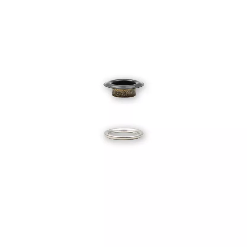 8 mm Prym Eyelets and washers Black 20 piece