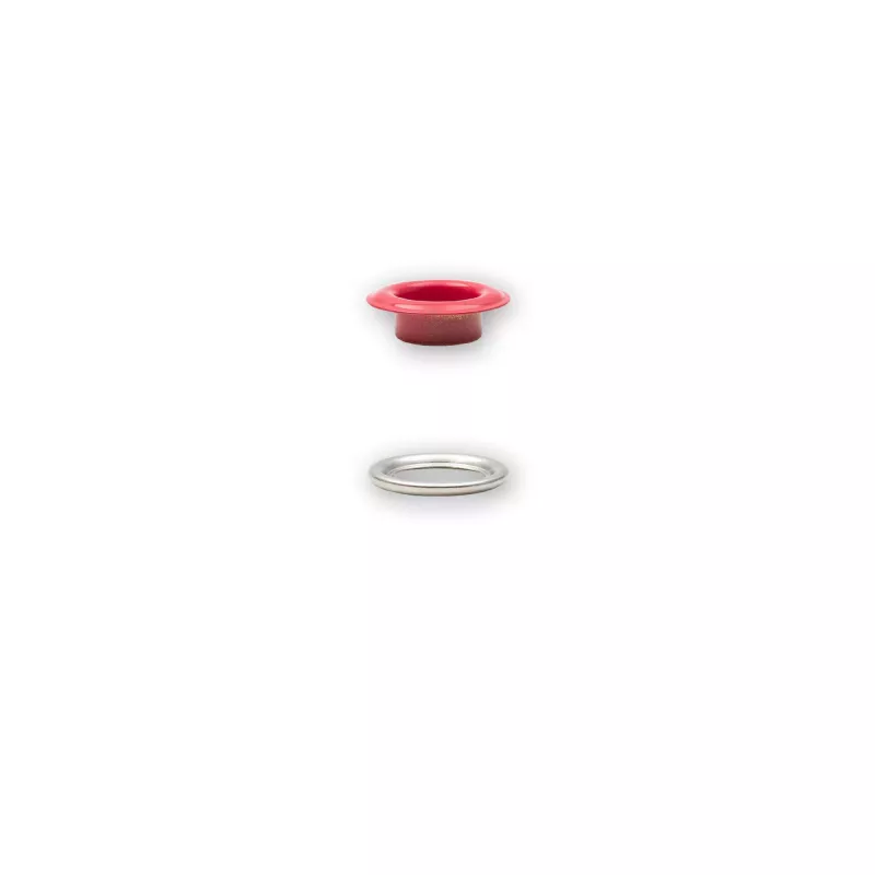 8 mm Prym Eyelets and washers Red 20 piece
