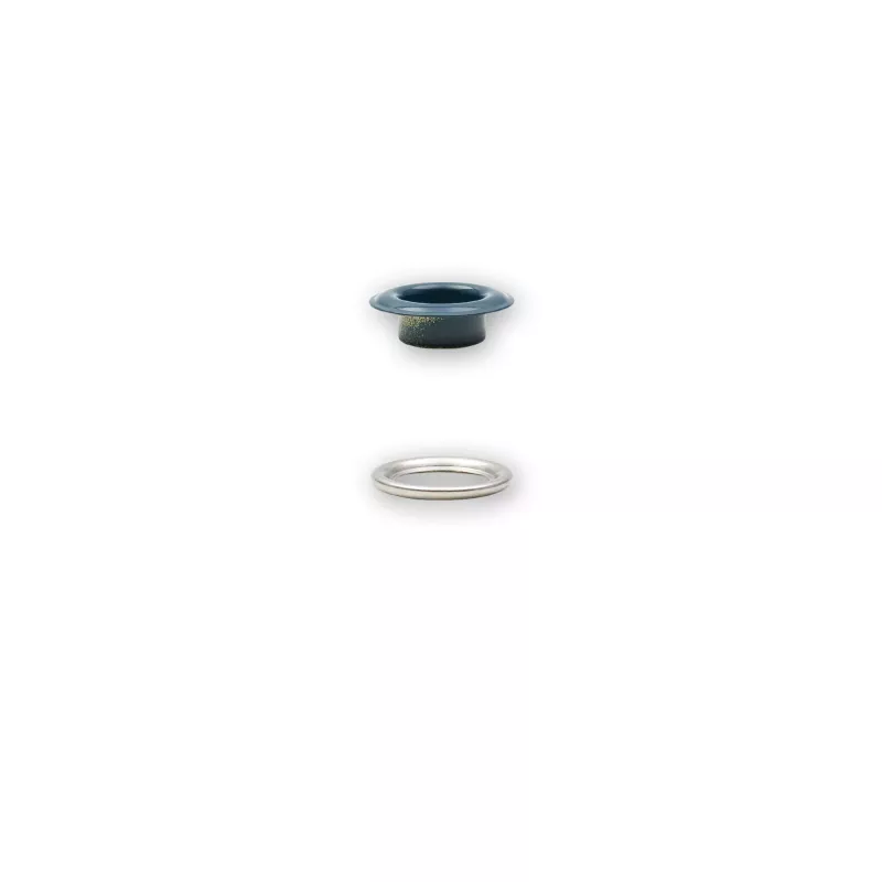 8 mm Prym Eyelets and washers Navy 20 piece
