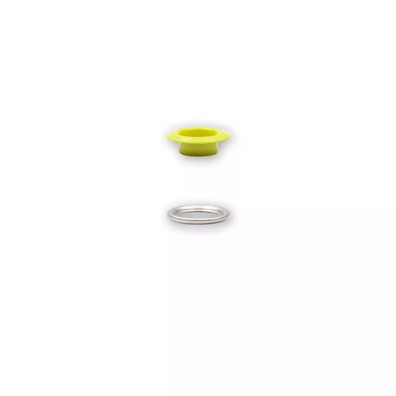 8 mm Prym Eyelets and washers Yellow 20 piece