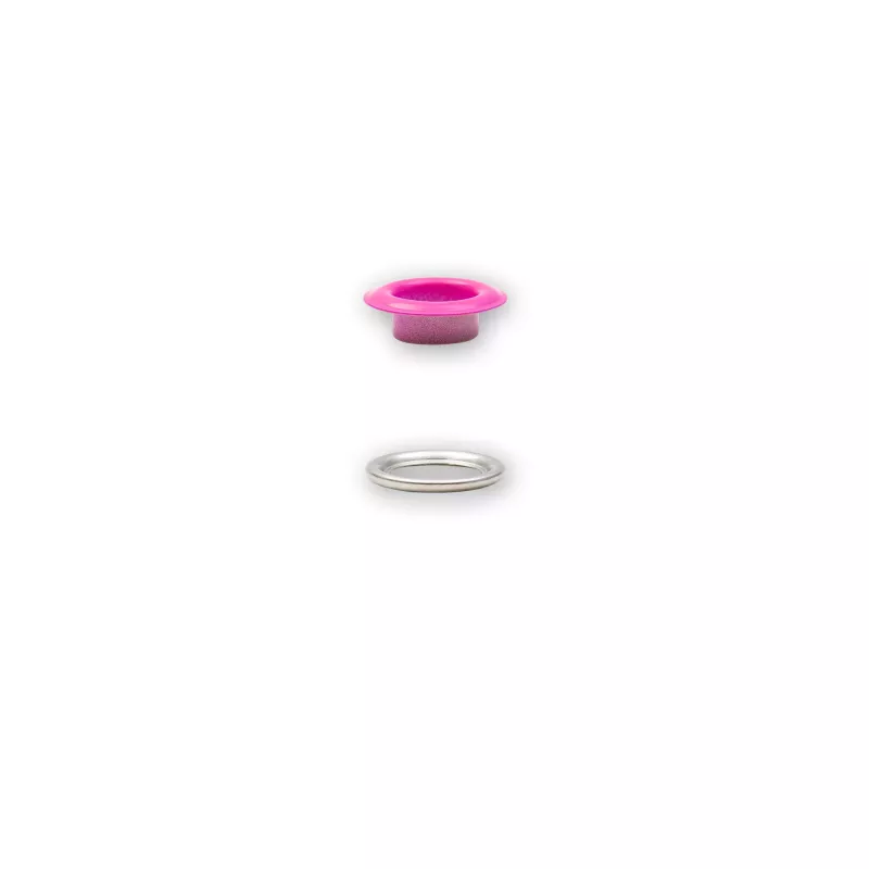 8 mm Prym Eyelets and washers Pink 20 piece