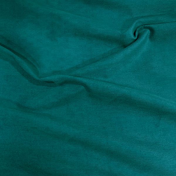 Needlecord Fabric Petrol 21 Wale