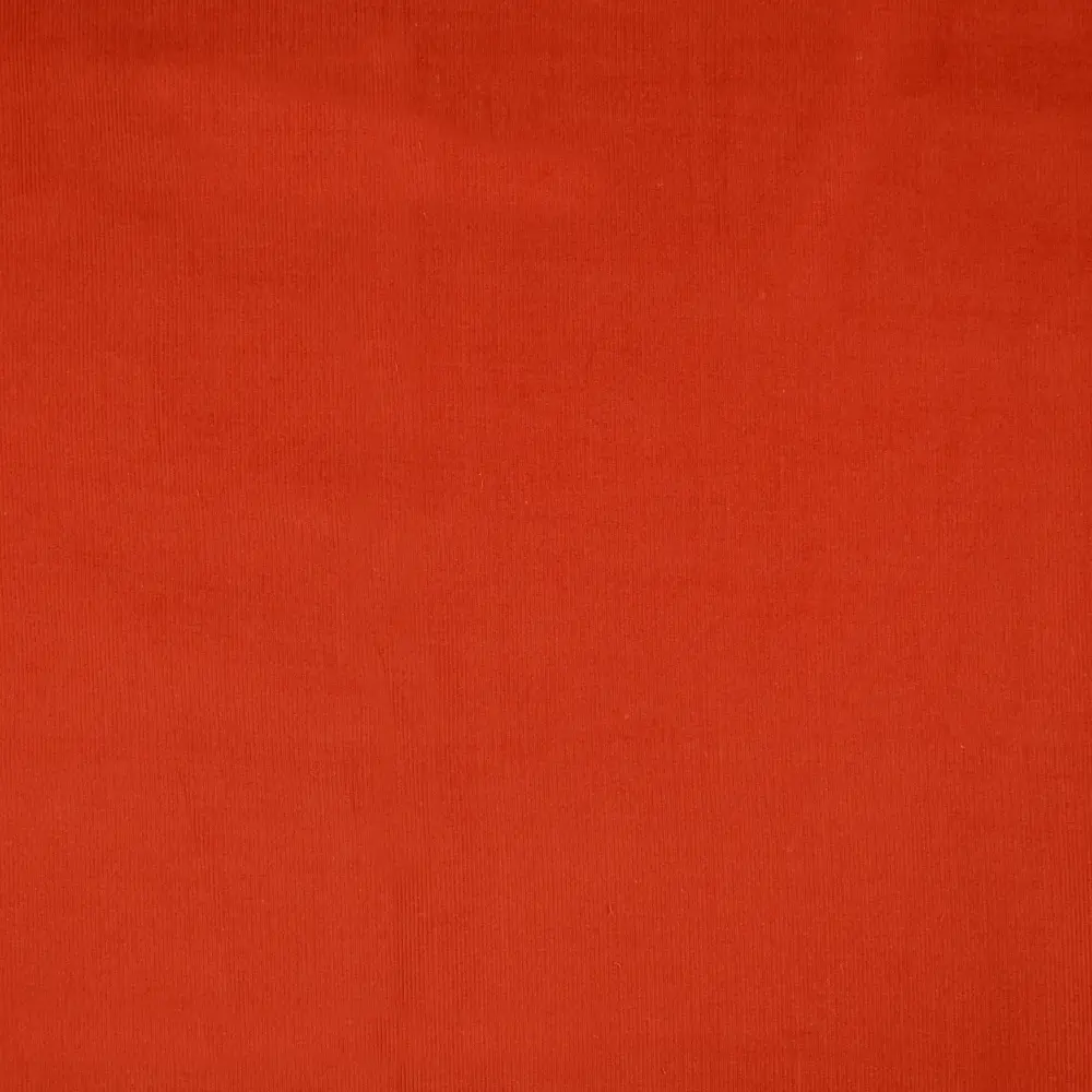 Needlecord Fabric Terracotta 21 Wale