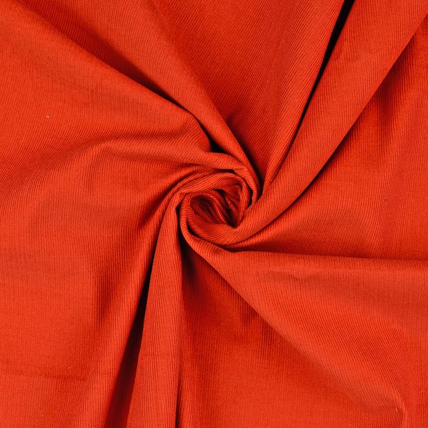 Needlecord Fabric Terracotta 21 Wale