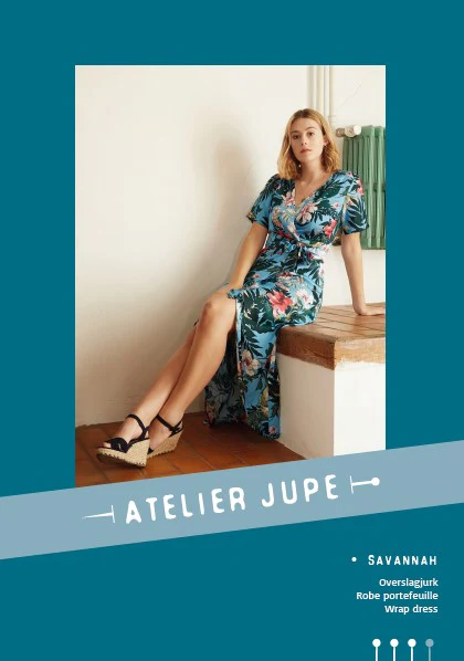 Atelier Jupe Savannah wrap dress