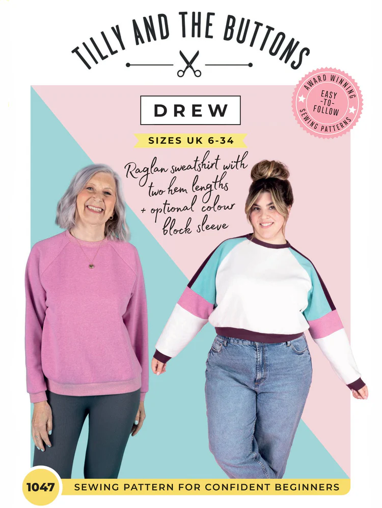 Drew Sweatshirt - Tilly And The Buttons