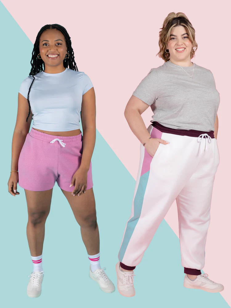 Cece Joggers + Shorts - Tilly And The Buttons