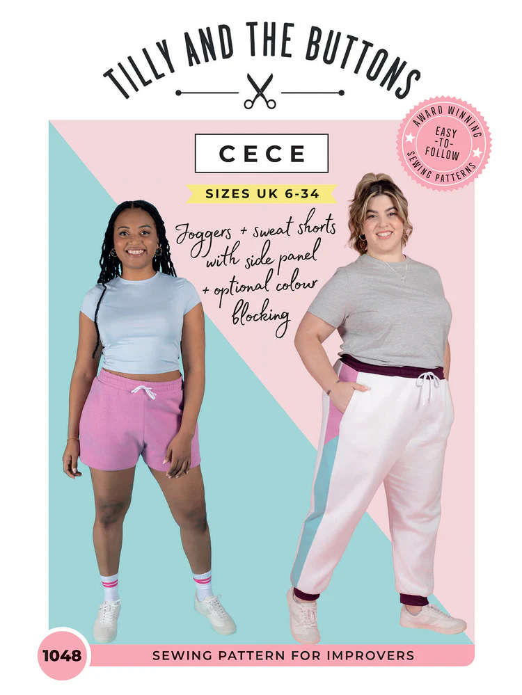 Cece Joggers + Shorts - Tilly And The Buttons