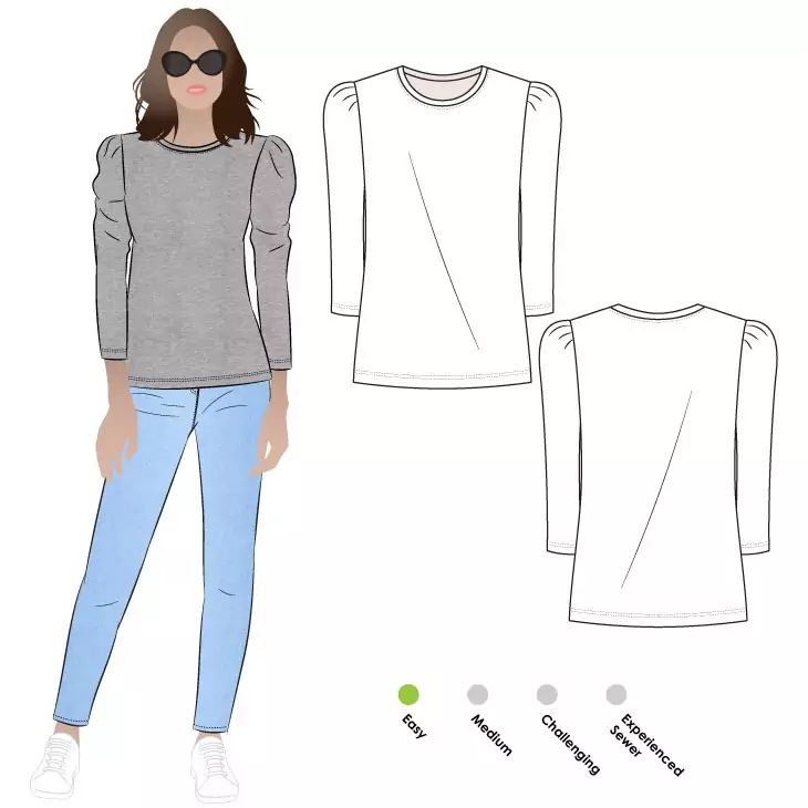Emery Knit Top Style Arc