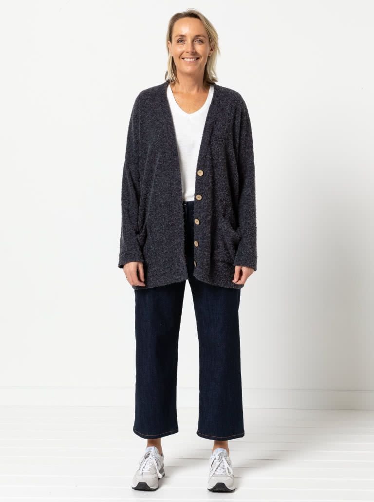 Sabel Boyfriend Knit Cardi Style Arc