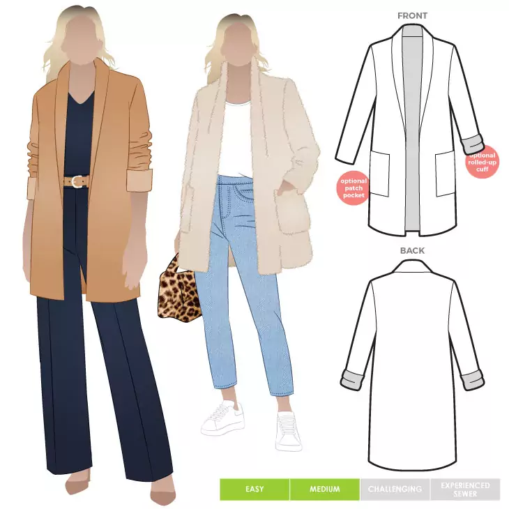 Loren Jacket Style Arc