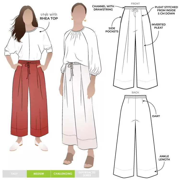 Milan Woven Pant Style Arc