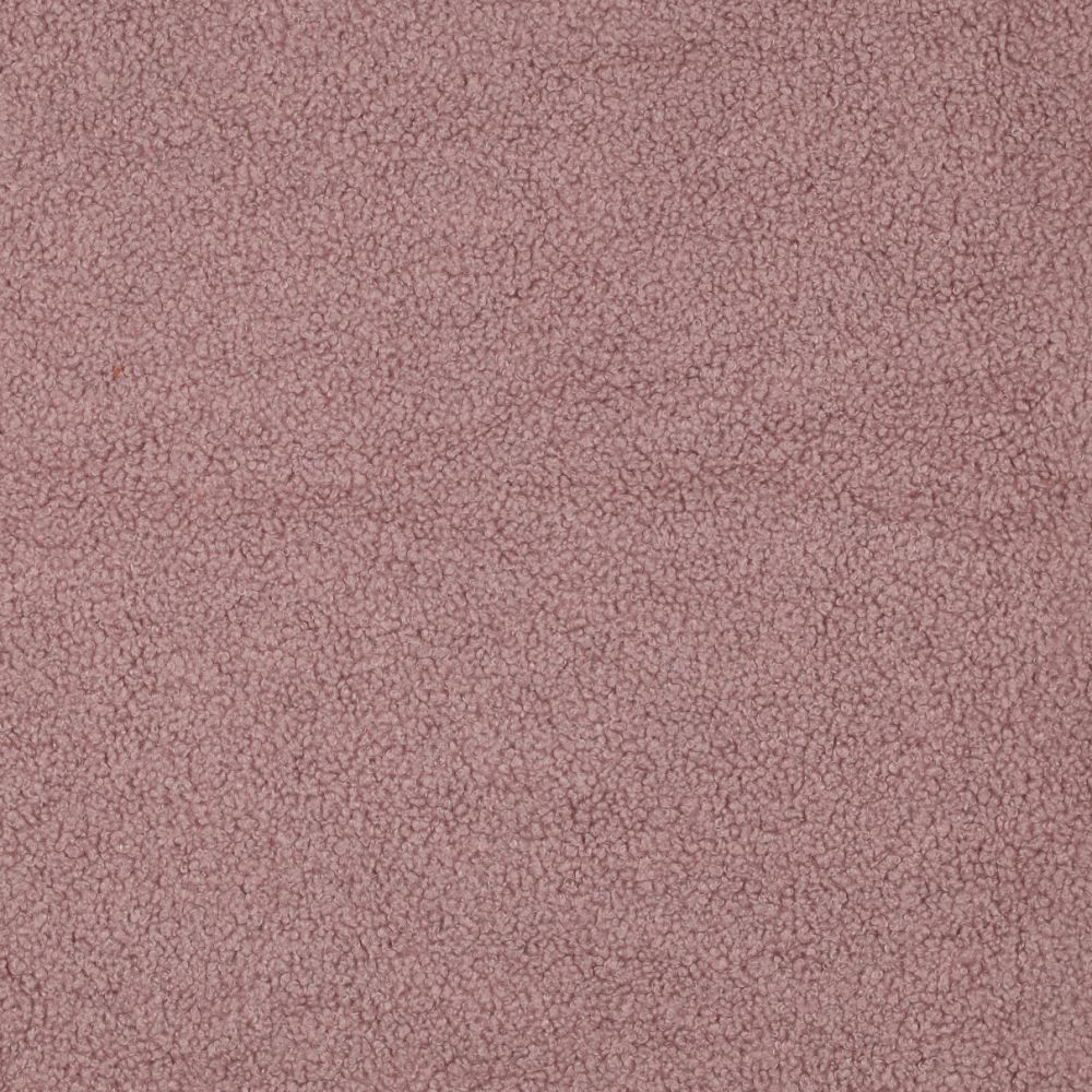 Teddy Faux Fur Fabric Dusky Pink