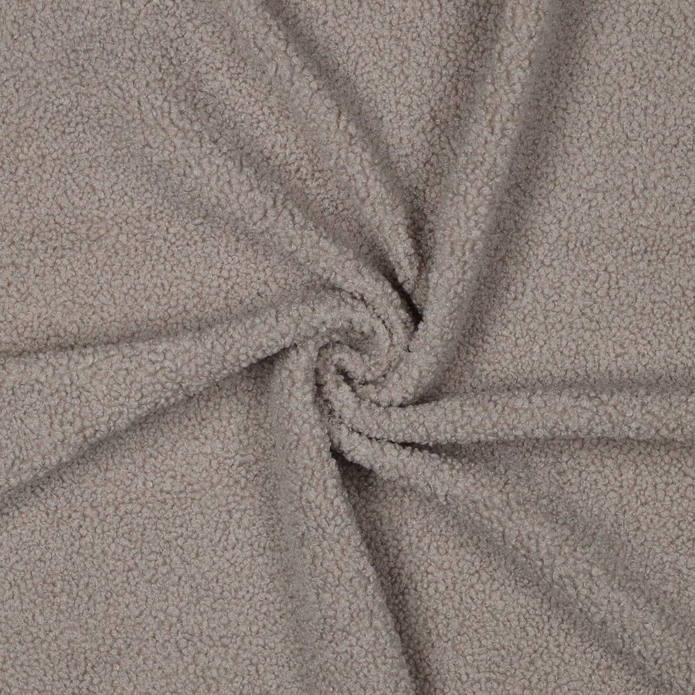 Teddy Faux Fur Fabric Beige