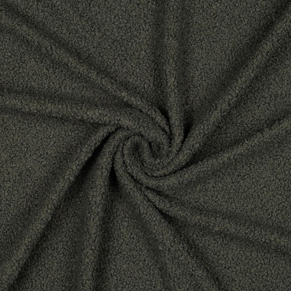 Teddy Faux Fur Fabric Khaki