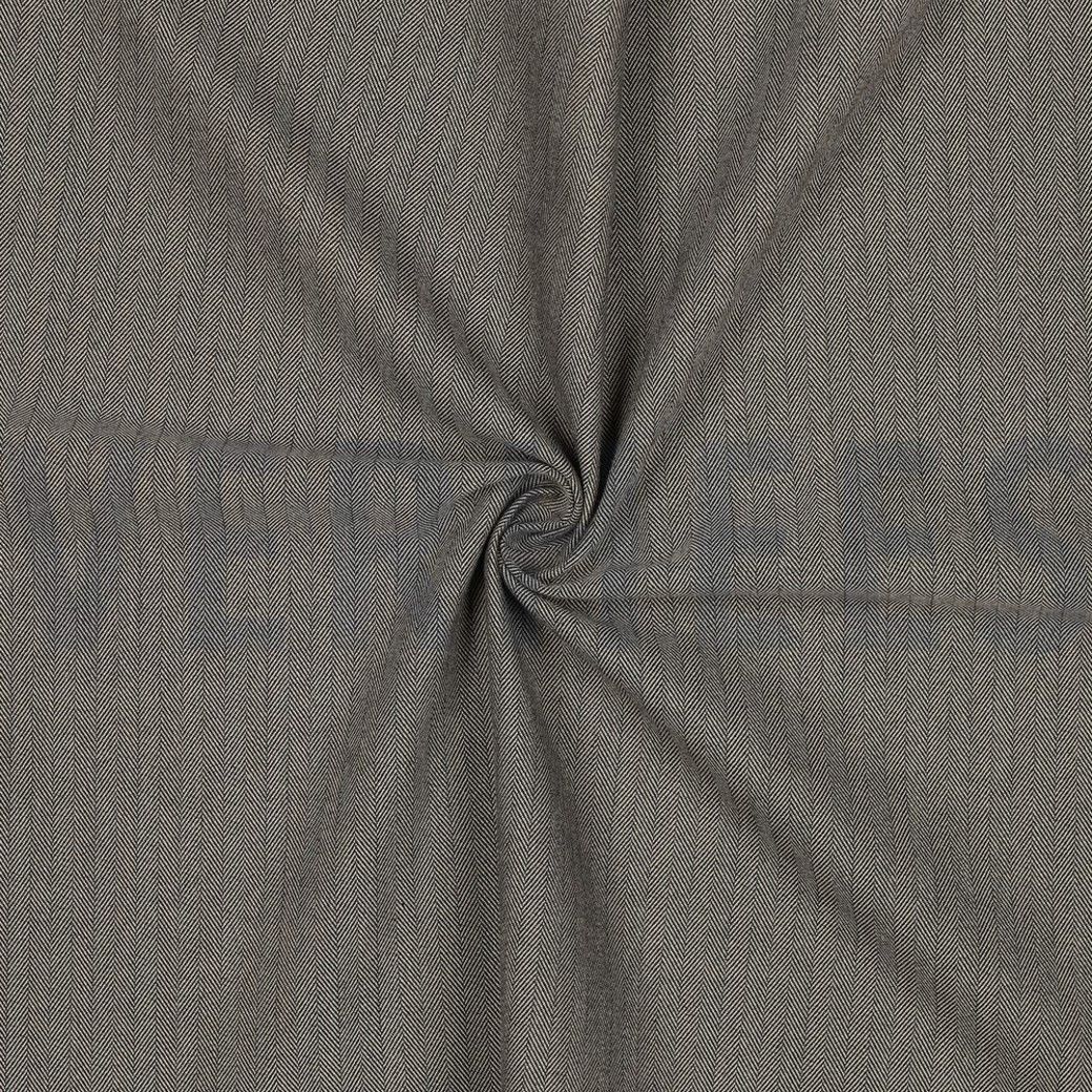Herringbone Suiting Fabric Taupe