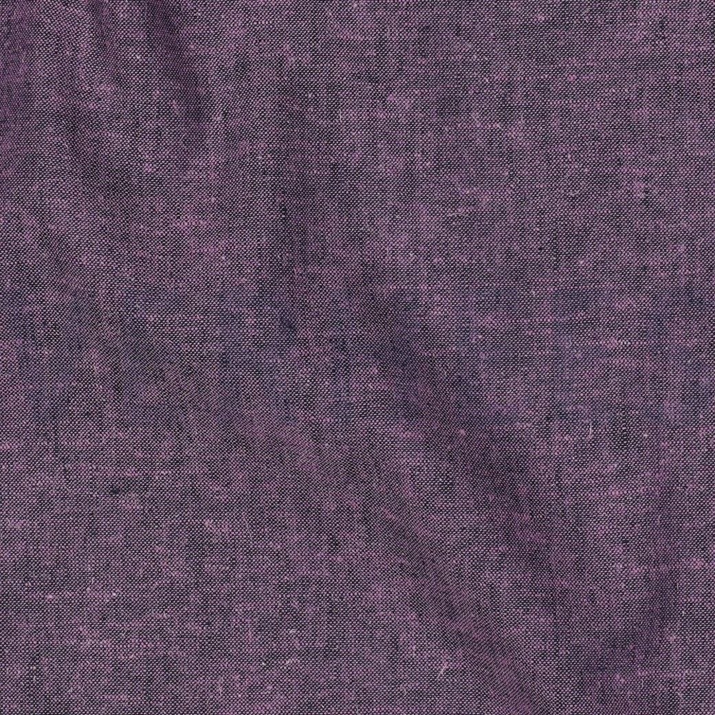 LINEN COTTON YARN DYED PURPLE