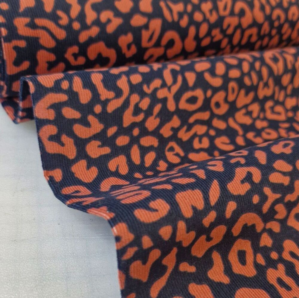 Babycord Fabric Animal print