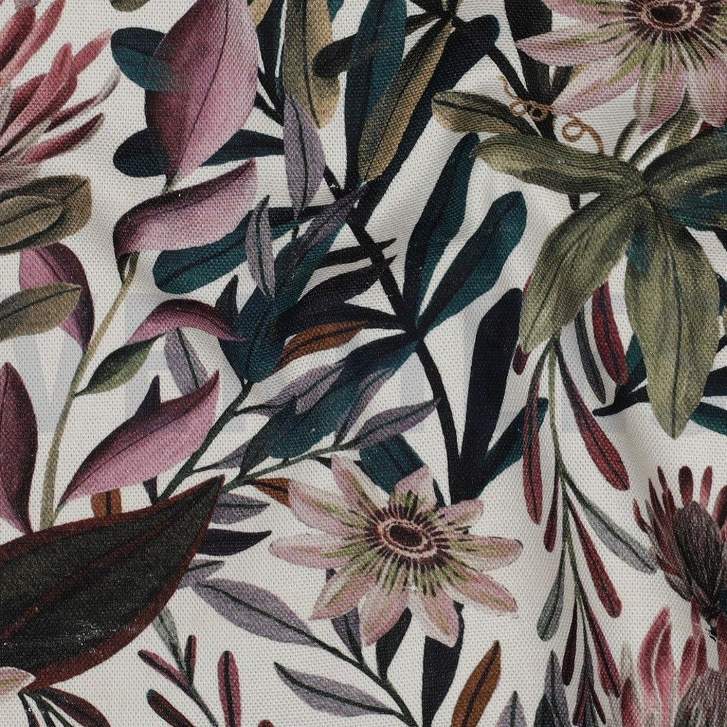 Cotton Canvas Fabric Flowers
