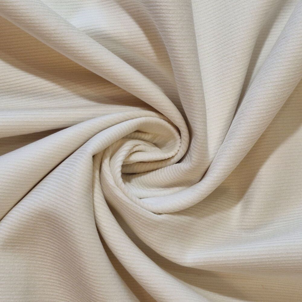 Needlecord Fabric 21 Wale Ecru
