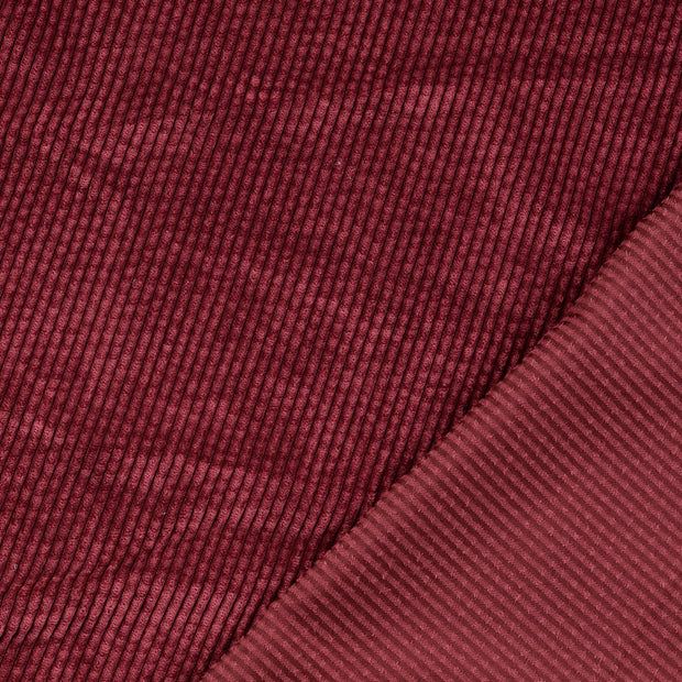 Stretch Corduroy Fabric Wine 5020