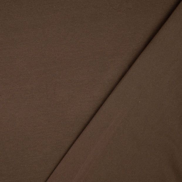 Cotton Jersey Fabric Chocolate 5007