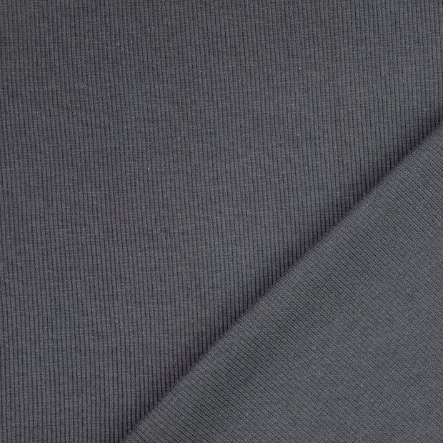 Tubular Ribbing Fabric Dark Grey 8002