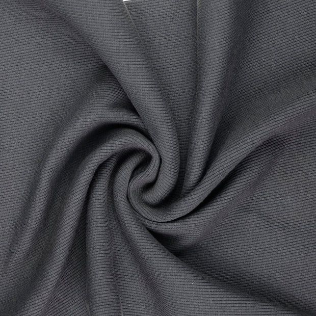 Tubular Ribbing Fabric Dark Grey 8002