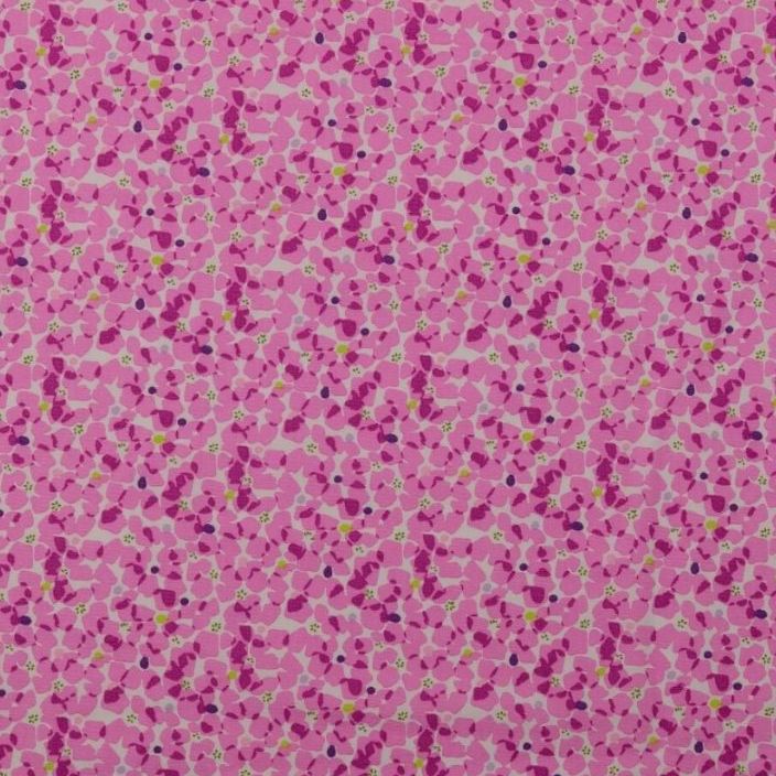 Cotton Fabric Pink In Blossom