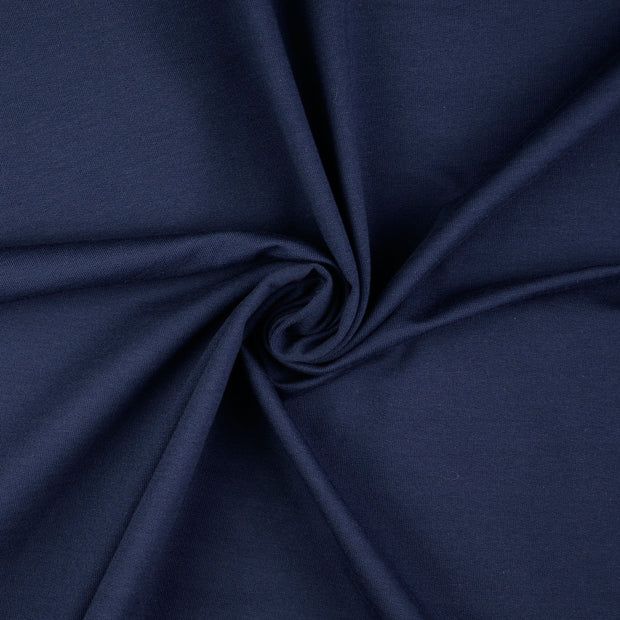 French Terry Fabric Dark Navy 5026