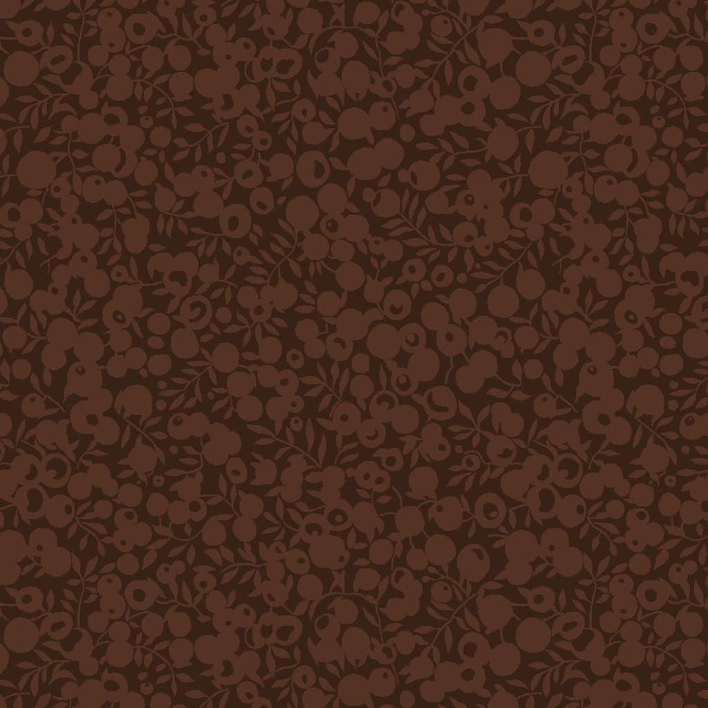 Liberty Fabric Wiltshire Shadow CHESTNUT