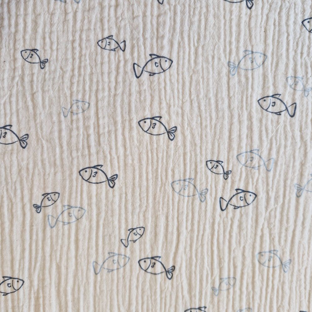 Double Gauze Cotton Fish