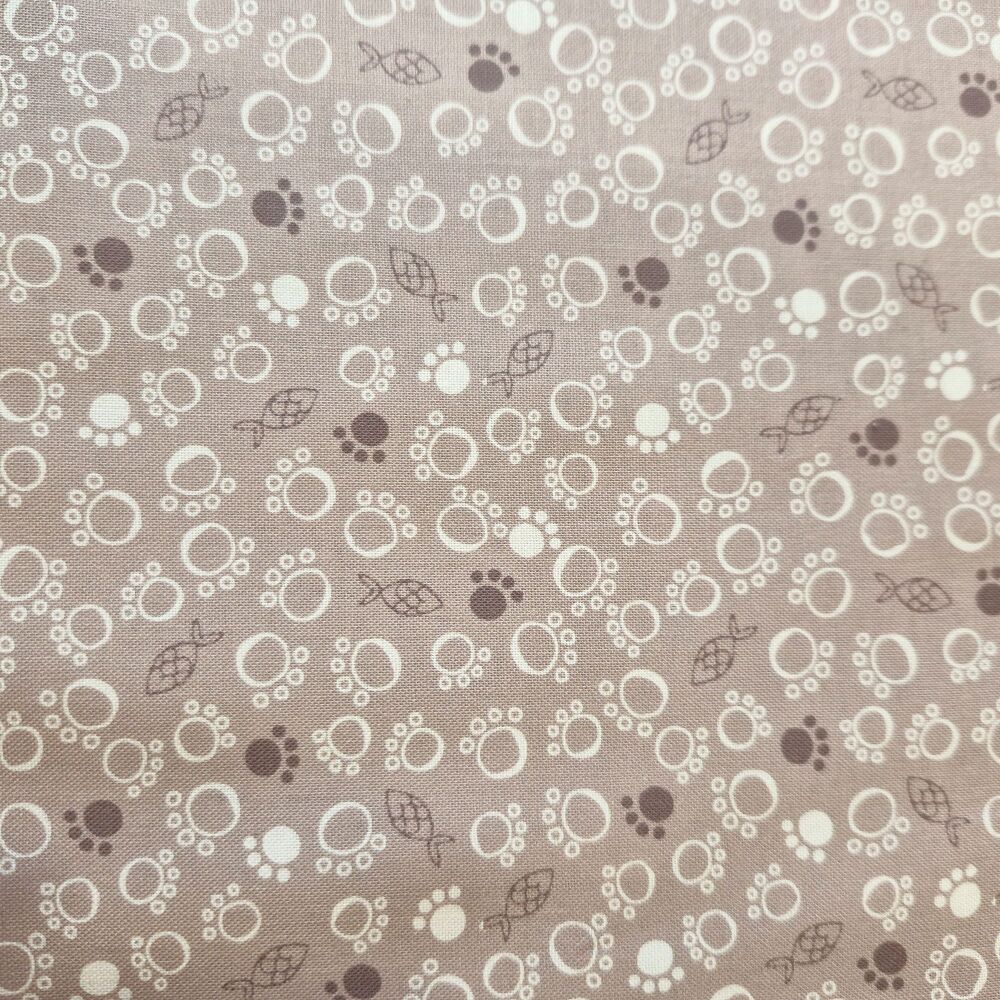 The Craft Cotton Company Purrfect Cats Paw Print