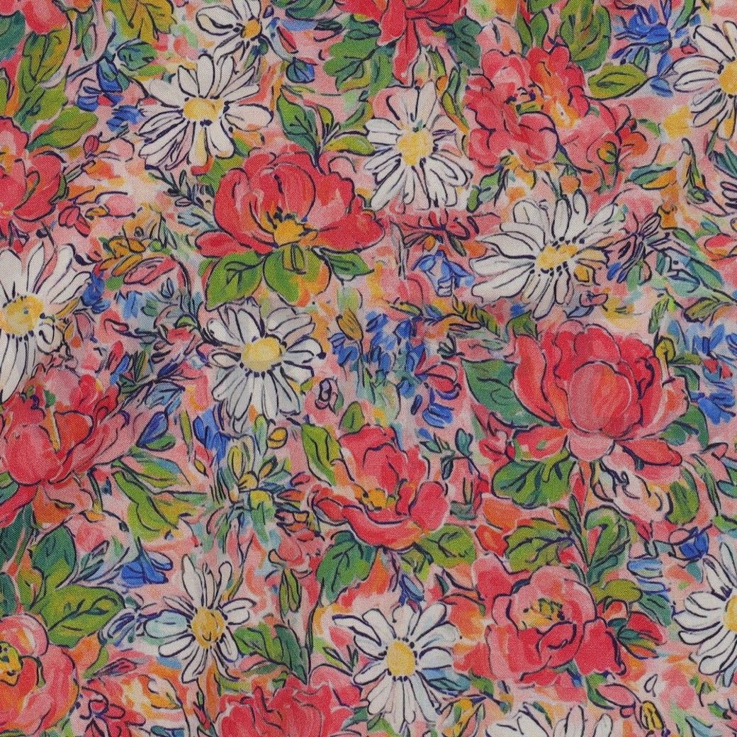 Lenzing Ecovero Digital Flowers