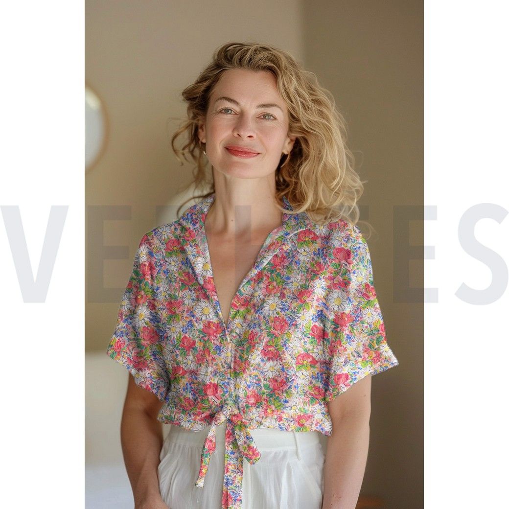 Lenzing Ecovero Digital Flowers