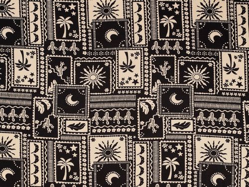 Fabric Godmother Nou Postcard Viscose Crepe