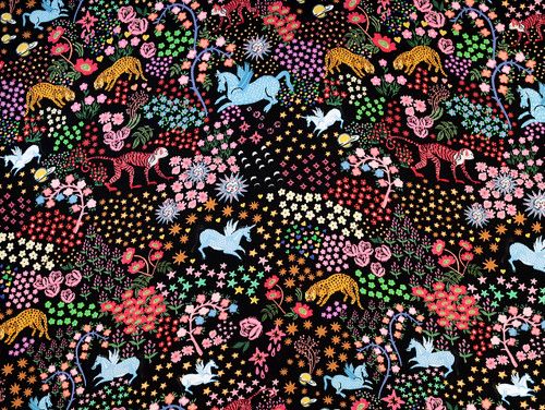 Fabric Godmother Wonderland Viscose Twill