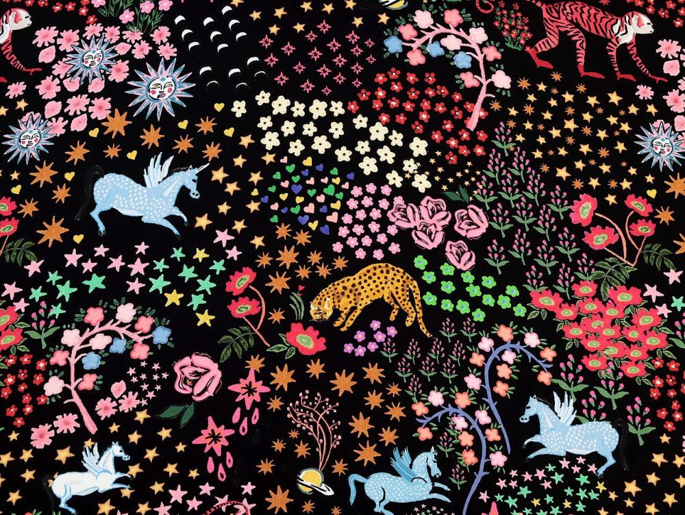 Fabric Godmother Wonderland Viscose Twill